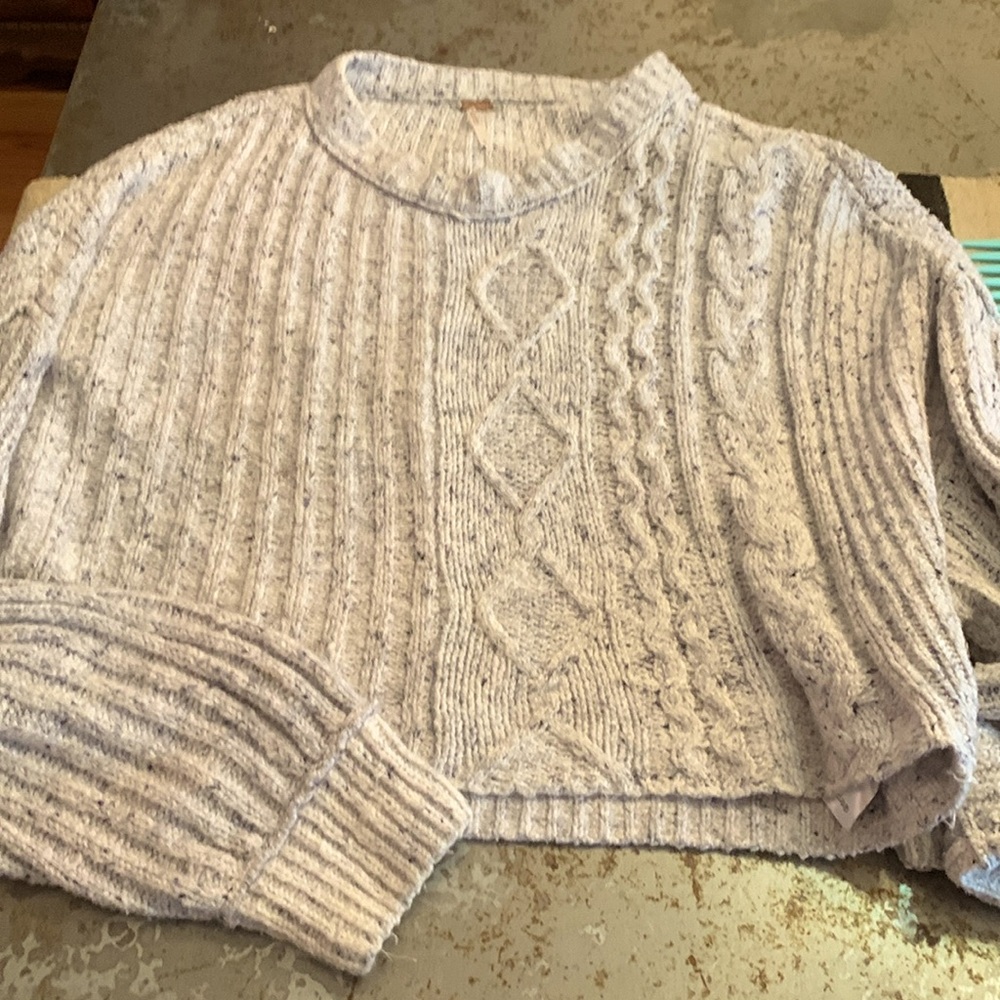 Fabulous slouchy free people sweater.